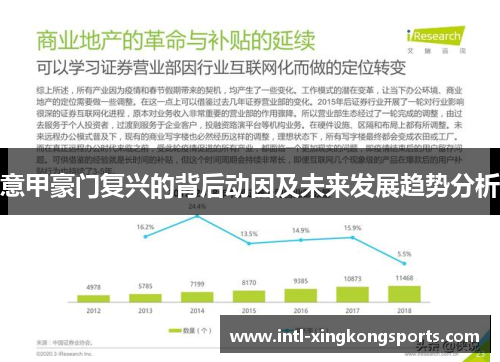 意甲豪门复兴的背后动因及未来发展趋势分析