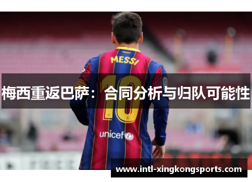 梅西重返巴萨：合同分析与归队可能性